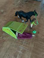 Schleich kampeer survival ruiter en paard, Ophalen of Verzenden, Zo goed als nieuw