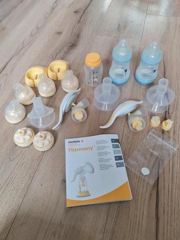 medela harmonie kolf met diverse onderdelen beschikbaar voor biedingen