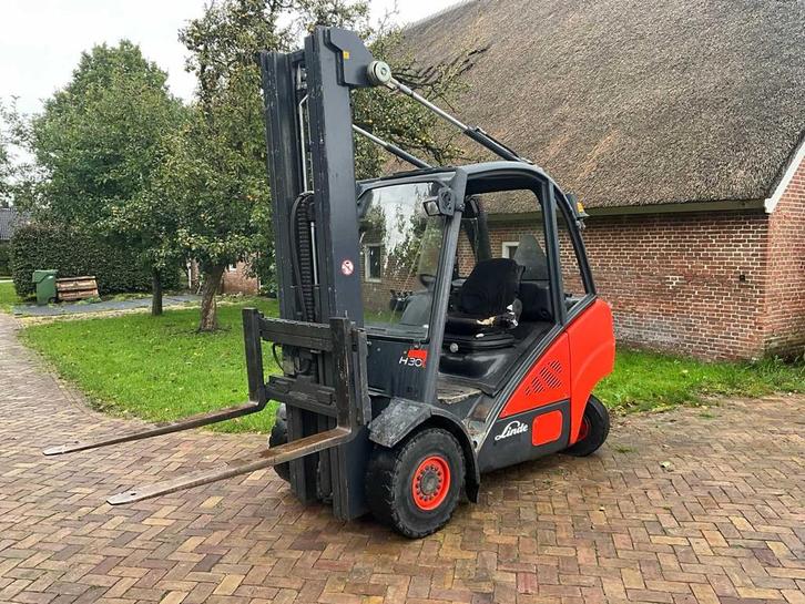 Linde - HD30 - 3 ton - Diesel - Vorkheftruck, Zakelijke goederen, Machines en Bouw | Heftrucks en Intern transport, Heftruck, Overige aandrijving