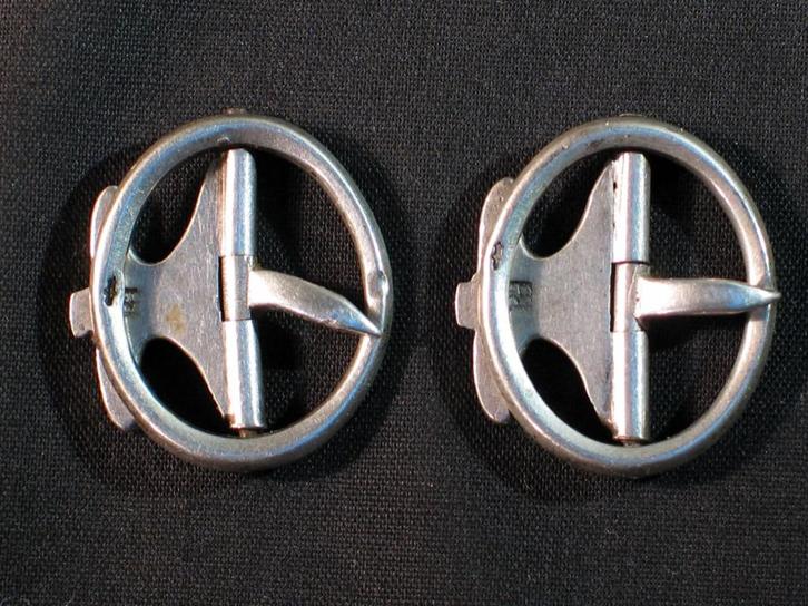 Kuitgespen antiek zilver Gorredijk, S.H. Gaastra 1850. 1979, Antiek en Kunst, Antiek | Goud en Zilver, Zilver, Ophalen of Verzenden