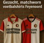Gezocht: Matchworn shirts Feyenoord, Maat XL, Ophalen of Verzenden, Zo goed als nieuw, Shirt
