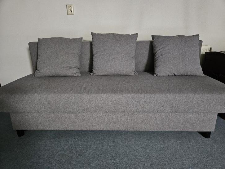 Ikea (slaap)kamer Alvdalen te koop (lichtgrijs) - nieuw, Huis en Inrichting, Slaapkamer | Slaapbanken, Zo goed als nieuw, Tweepersoons
