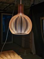 Secto Design Octo 4241 Hanglamp naturel berk, Minder dan 50 cm, Zo goed als nieuw, Hout, Ophalen