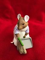 Beatrix Potter Beeldje Muis: Hunca Munca Sweeping Nieuw, Ophalen of Verzenden, Nieuw, Dier