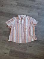 Blouse Overhemd Dames Korte mouwen Maat 52 M&S, Blauw, Maat 46/48 (XL) of groter, Ophalen of Verzenden, Zo goed als nieuw
