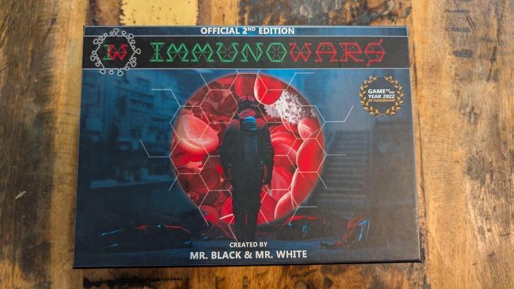 ImmunoWars Board Game – Official 2nd Edition, Brand New, Hobby en Vrije tijd, Gezelschapsspellen | Bordspellen, Nieuw, Vijf spelers of meer