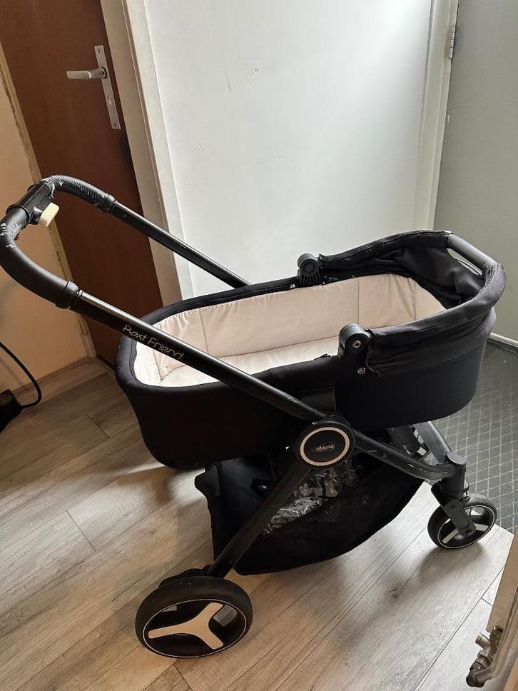 Chicco bestfriend wagen, Kinderen en Baby's, Kinderwagens en Combinaties, Gebruikt, Combiwagen, Overige merken, Met reiswieg, Verstelbare duwstang