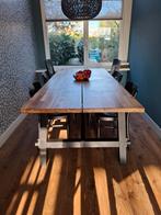 Tafel met 6 stoelen, Ophalen, Gebruikt, 4 tot 6 stoelen