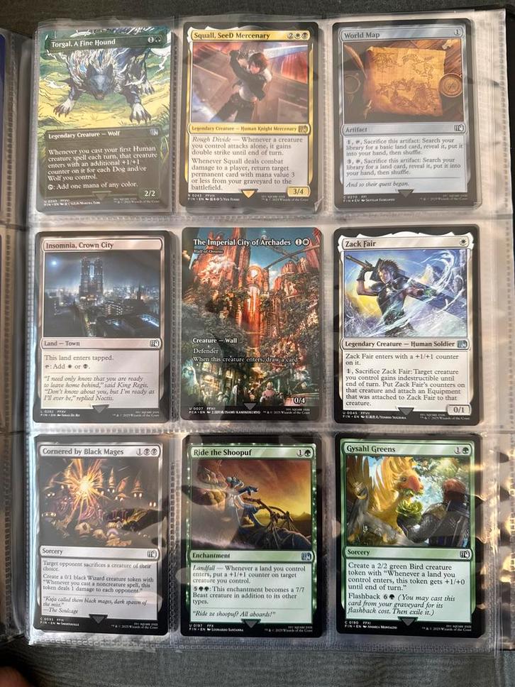 MTG Final Fantasy Kaarten Collectie, Hobby en Vrije tijd, Verzamelkaartspellen | Magic the Gathering, Nieuw, Meerdere kaarten