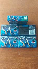 TDK cassette bandjes Type II SA90 nieuw!, Ophalen of Verzenden