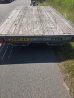 Aanhanger 4 meter lang, Ophalen of Verzenden, Gebruikt