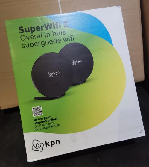 KPN SuperWiFi 2 Wifi 6  super wifi. Set van 2 stuks NIEUW!!, Computers en Software, WiFi-versterkers, Nieuw, Ophalen of Verzenden