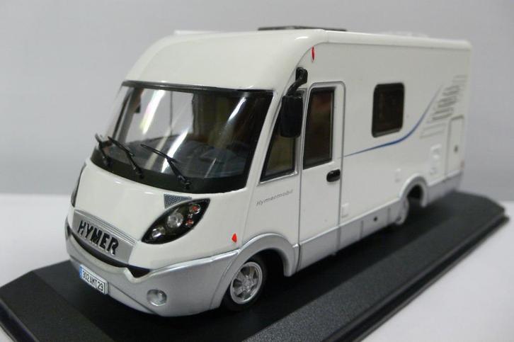hymer classe b 504cl 2007-intergaalcamper-altaya 1/43, Hobby en Vrije tijd, Modelauto's | 1:43, Nieuw, Bus of Vrachtwagen, Overige merken