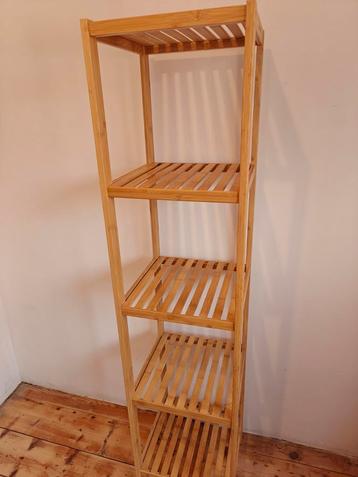 Bamboe kast 32x32x146cm  beschikbaar voor biedingen