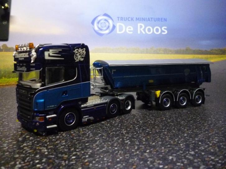 Tekno Scania R 520 Transkal, Hobby en Vrije tijd, Modelauto's | 1:50, Nieuw, Bus of Vrachtwagen, Tekno, Verzenden