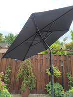 Nieuwe parasol Derby zeer geschikt voor balkon., Ophalen, Nieuw, Parasolvoet, Kantelbaar