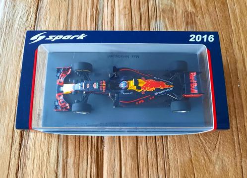 Max Verstappen Spark Red Bull RB12 Spanje GP 2016 1st Win, Hobby en Vrije tijd, Modelauto's | 1:43, Nieuw, Auto, Ophalen of Verzenden