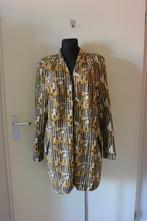 Enjoy vest XXL oker geel met zwart en wit, Kleding | Dames, Grote Maten, Enjoy, Ophalen of Verzenden, Gedragen, Geel