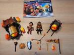 Playmobil Novelmore 70394 Lavabombardement, Ophalen of Verzenden, Gebruikt, Complete set