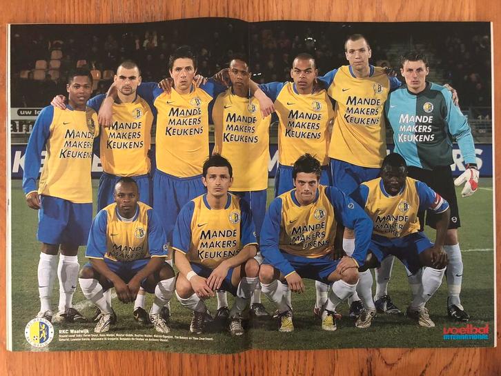 Mooie poster RKC Waalwijk seizoen 2007/2008 - VI, Verzamelen, Sportartikelen en Voetbal, Zo goed als nieuw, Poster, Plaatje of Sticker