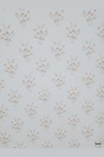 14026 behang pastel bloemen 80s klassiek swiet, Huis en Inrichting, Ophalen of Verzenden, 75 m² of meer, Wit