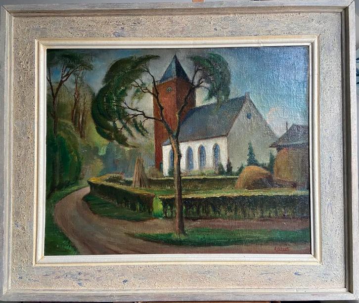 Uit privé verzameling Hollandse meesters., Antiek en Kunst, Kunst | Schilderijen | Klassiek, Ophalen