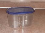 Tupperware beschuit bus donkerblauw, Huis en Inrichting, Keuken | Tupperware, Ophalen of Verzenden, Schaal