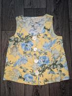 Zomerse top Mango met bloemen maat M, Maat 38/40 (M), Mango, Verzenden, Geel