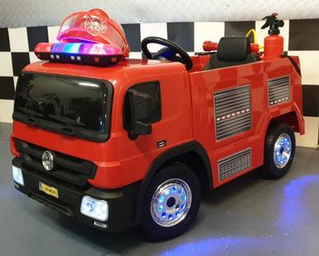 Elektrische kinderauto brandweerauto 1 pers 12v accu auto beschikbaar voor biedingen