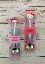 Hello kitty my melody sanrio lepels, Ophalen, Nieuw, Rvs of Chroom, Los bestek