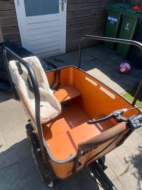 Vogue carry 3 elektrische bakfiets, Fietsen en Brommers, Fietsen | Bakfietsen, Gebruikt, Overige merken, 4 kinderen of meer, Elektrisch