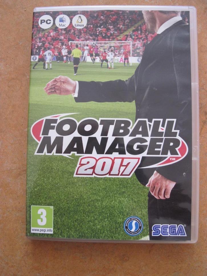 pc DVD-rom Voetbalmanager 2017, Spelcomputers en Games, Games | Pc, Gebruikt, Sport, 1 speler, Vanaf 3 jaar, Eén computer, Ophalen of Verzenden
