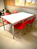 Vintage jaren ‘70 eettafel, Ophalen, 100 tot 150 cm, 50 tot 100 cm, Zo goed als nieuw