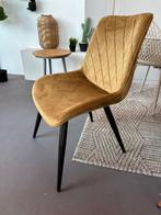 4x stoel - 4x eetkamerstoel - kuipstoelen velvet - velours, Ophalen, Overige kleuren, Nieuw, Vier