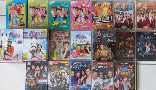 Dvd's Het huis Anubis Spring Amika Hotel13 Ghostrockers Camp, Cd's en Dvd's, Dvd's | Kinderen en Jeugd, Zo goed als nieuw, Film