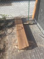Hardhouten palen (angelim vermelho), Tuin en Terras, Palen, Balken en Planken, Ophalen of Verzenden, Zo goed als nieuw, Palen