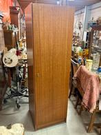 Vintage kleding kast deens deaign teak, Ophalen, Gebruikt, Minder dan 150 cm, 150 tot 200 cm