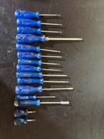 Grote partij Gedore blauwe schroevendraaiers, Ophalen of Verzenden