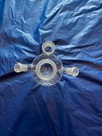 Rondbodemkolf 250ml 4-hals (laboratorium,destillatie), Ophalen of Verzenden, Zo goed als nieuw, Overige typen