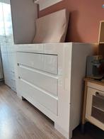 Commode (wit, hoogglans), Kinderen en Baby's, Kinderkamer | Complete kinderkamers, Ophalen, Gebruikt, Jongetje of Meisje