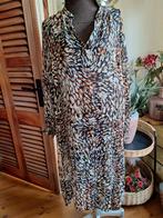 Voile jurk blouse norah 46, Kleding | Dames, Jurken, Ophalen of Verzenden, Zo goed als nieuw, Maat 46/48 (XL) of groter, Onder de knie