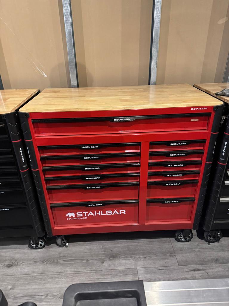 Stahlbar Gereedschapswagen jumbo xxl 13/10 lades vol NIEUW, Auto diversen, Autogereedschap, Ophalen of Verzenden, Nieuw