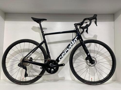 Cervélo Caledonia 105 Di2 Gloss Black 56cm 2023, Fietsen en Brommers, Fietsen | Racefietsen, Nieuw, Overige merken, 53 tot 57 cm
