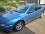 Peugeot 406 3.0 Coupe AUT 1999 Blauw, Auto's, Zwart, 190 pk, 2946 cc, Particulier