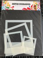 Dutch Doobadoo polaroid mallen, Ophalen of Verzenden, Gebruikt, Frame of Mal