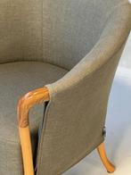 Giorgetti Progetti 63230 fauteuil armstoel vintage stoel, Huis en Inrichting, Hout, Gebruikt, Minder dan 75 cm, Ophalen of Verzenden