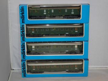 3 Marklin DRG wagons 4136/4136/4137 nieuw in OVP (#AAA) beschikbaar voor biedingen