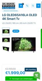 LG OLED65A16LA, Ophalen of Verzenden, Zo goed als nieuw, 100 cm of meer, LG