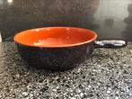 Kaasfondue pan keramiek 21 cm 1 ltr 2-4 pers. Italiaans, Ophalen, Gebruikt, Overige materialen