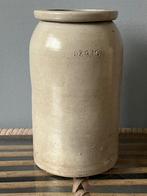 Antieke Keulse steengoed Conservenkrug, gemerkt DRGM, Antiek en Kunst, Antiek | Keramiek en Aardewerk, Ophalen of Verzenden